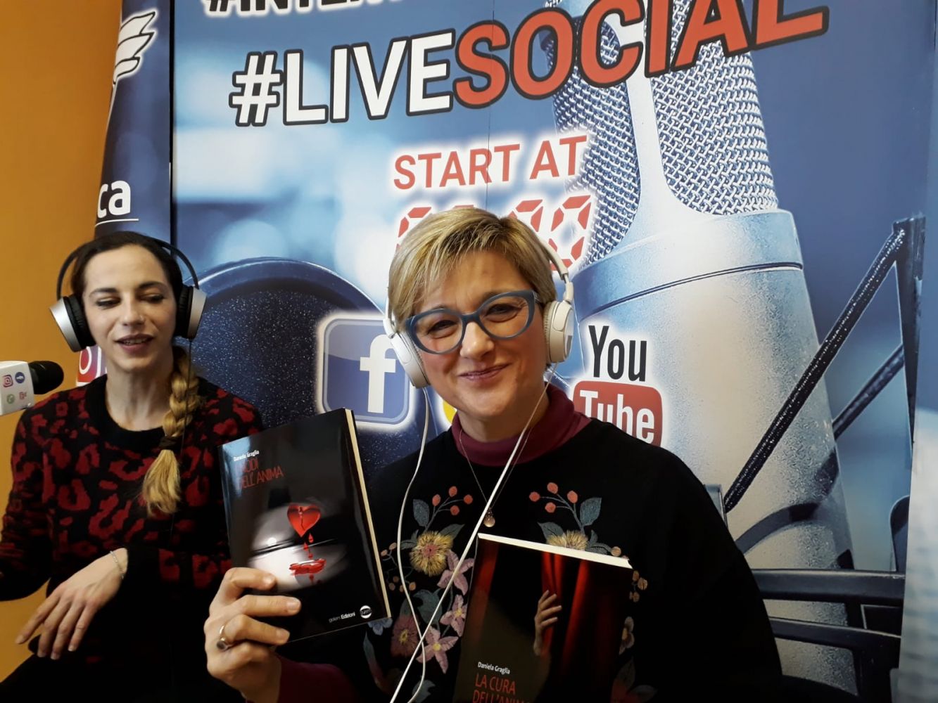 Daniela Graglia ospite a Live social/radio Veronica One