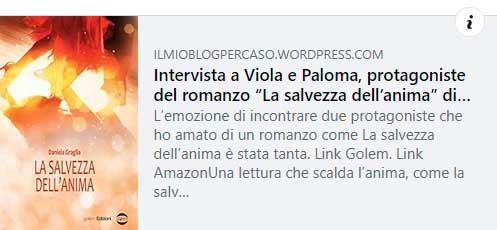Intervista a Viole e Paloma
